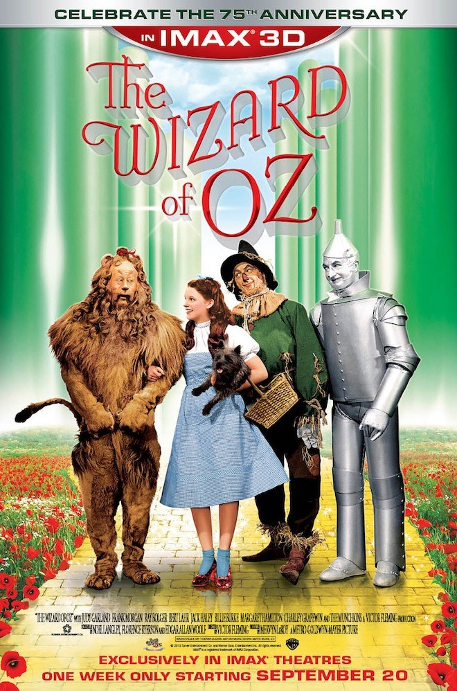 WIZARD OF OZ IMAX poster