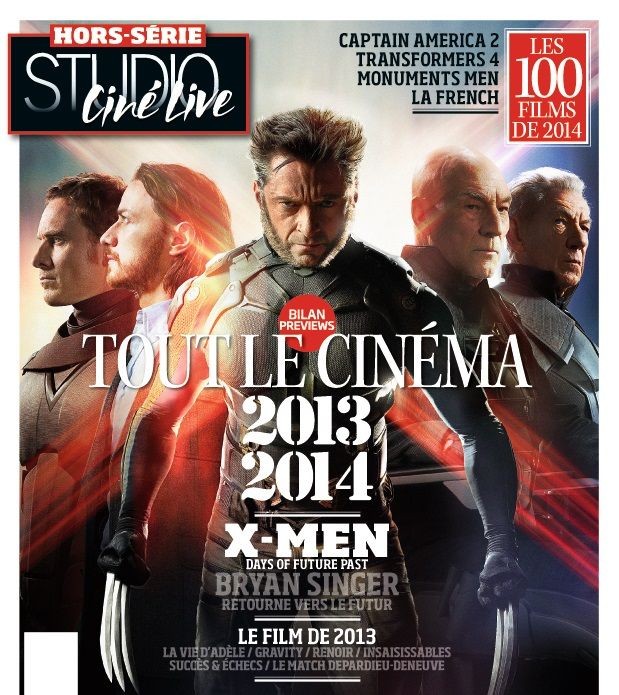 X-MEN: DAYS OF FUTURE PAST mag cover 