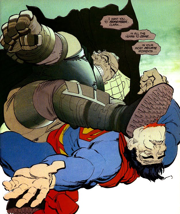 batman vs superman frank miller