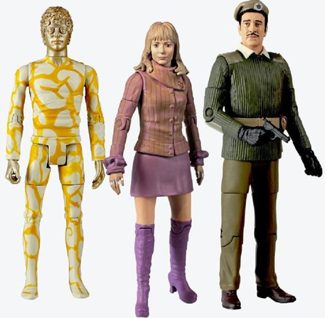 DOCTOR WHO Claws of Axos figure set 