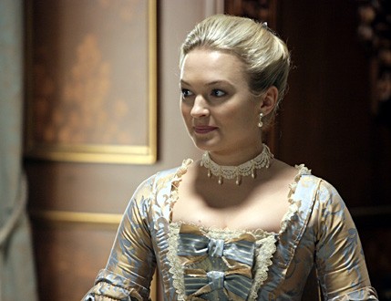 Sophia Myles in DOCTOR WHO: The Girl in the Fireplace 