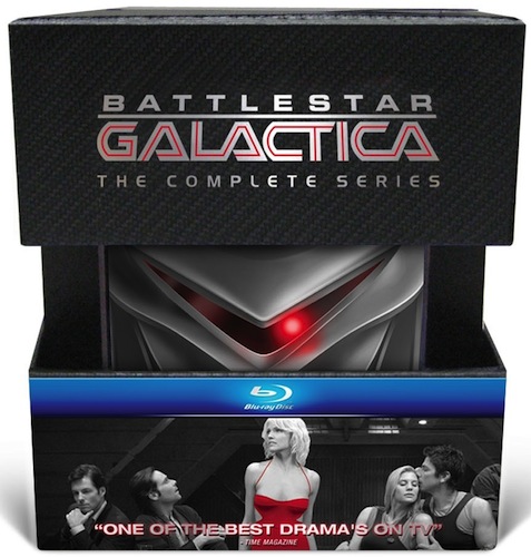 BATTLESTAR GALACTICA: The Complete Series Blu-ray Box Art