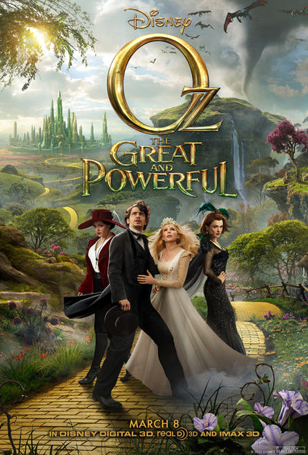 OZ THE GREAT AND POWERFUL Final Theatrical One Sheet