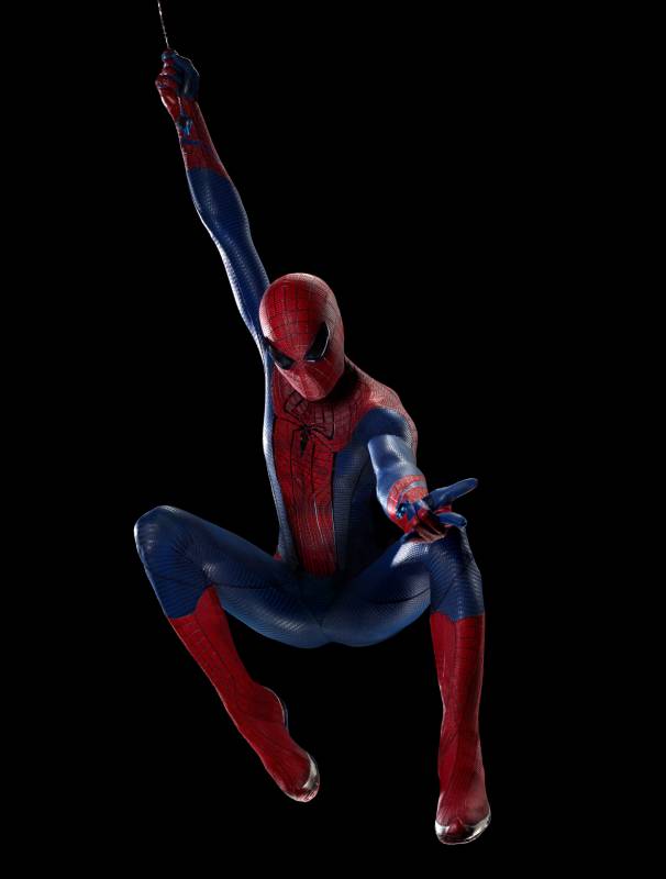 Spider-Man suit from THE AMAZING SPIDER-MAN
