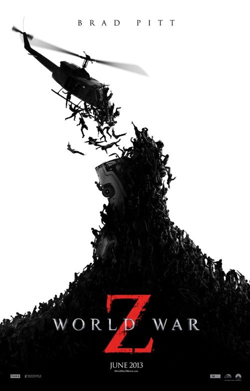 World War Z B&W Poster