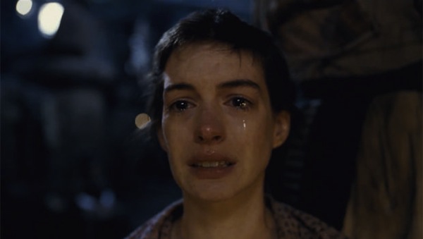 Anne Hathaway Sad