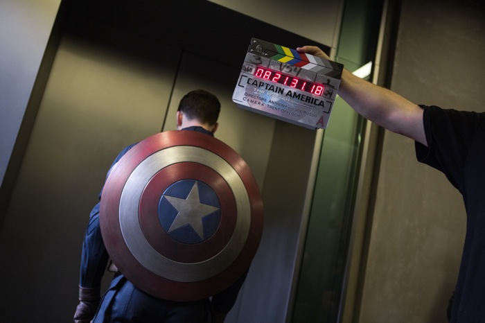 Captain America Elevator