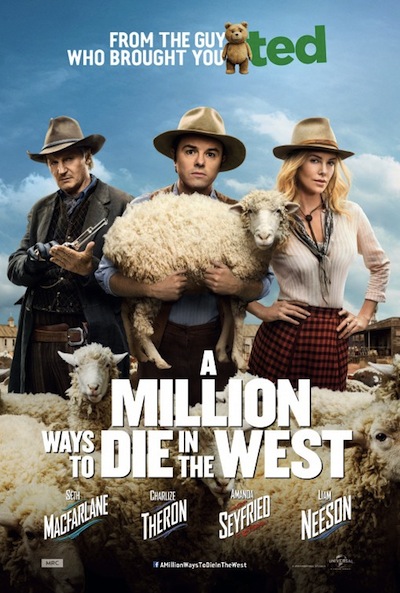 Million Ways to Die in the West Poster