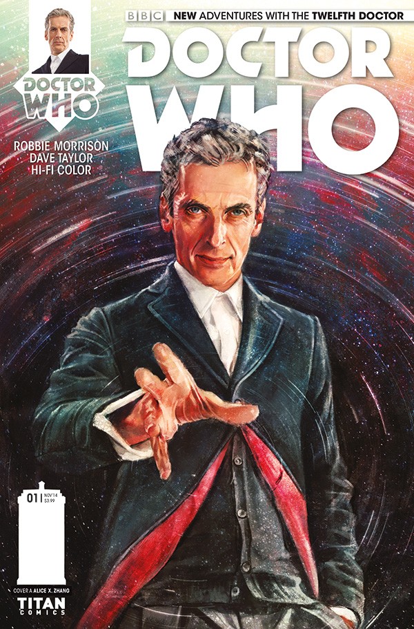 DOCTOR WHO comic cover A