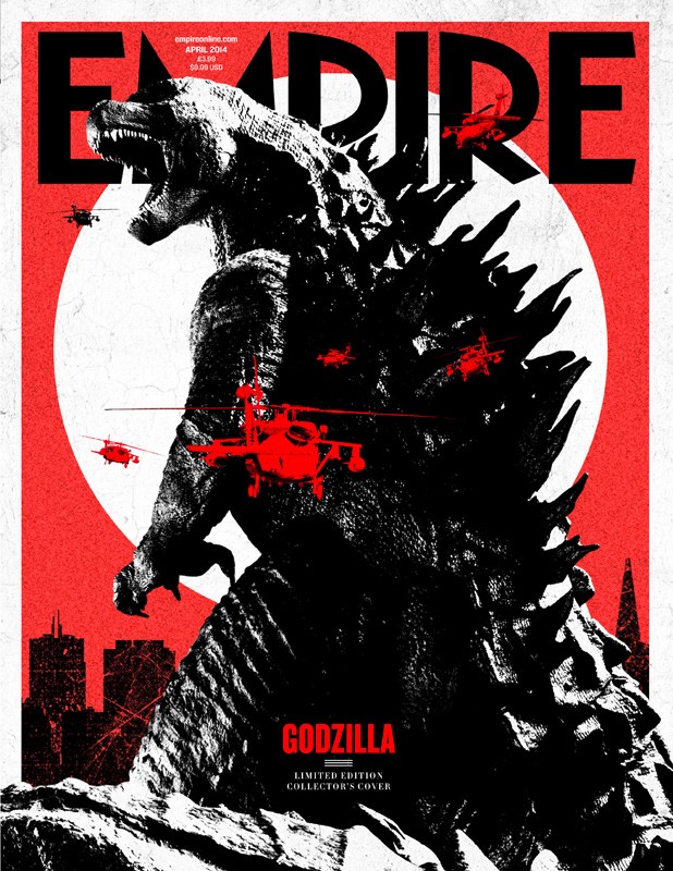 GODZILLA - Empire subscriber cover 