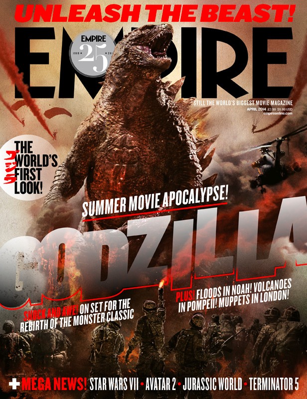 Empire's GODZILLA cover 