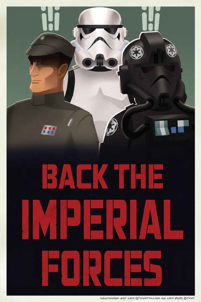 STAR WARS REBELS Imperial propaganda 