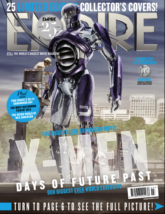 X-MEN: DAYS OF FUTURE PAST Empire cover variant