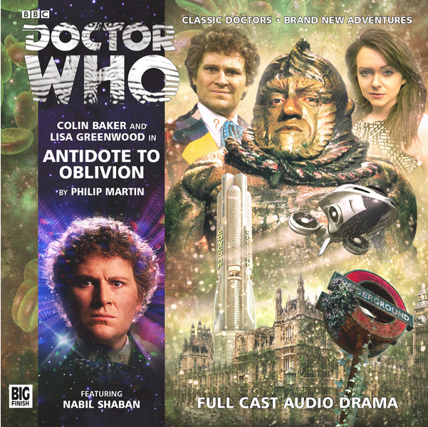 DOCTOR WHO: Antidote to Oblivion Big Finish audio cover