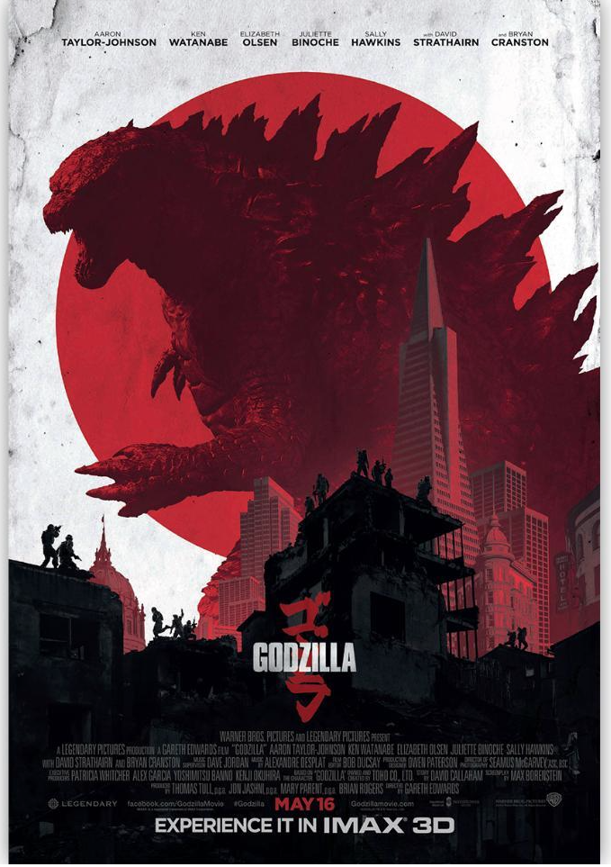 GODZILLA IMAX poster