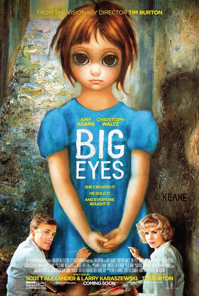 BIG EYES poster 