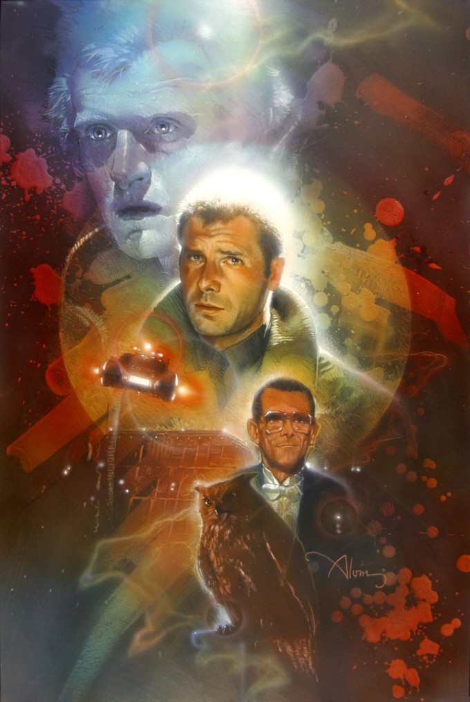 BLADE RUNNER John Alvin poster concept 