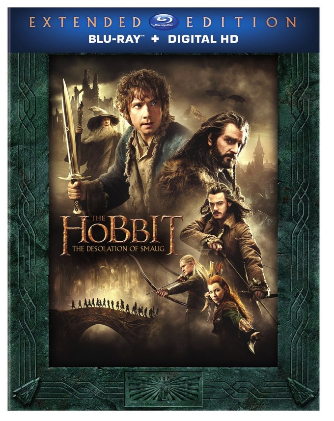 THE HOBBIT: THE DESOLATION OF SMAUG Extended Edition packaging 