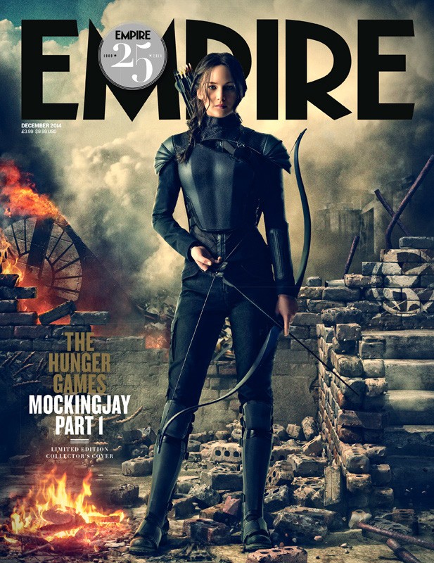THE HUNGER GAMES: MOCKINGJAY PART 1 Empire cover 