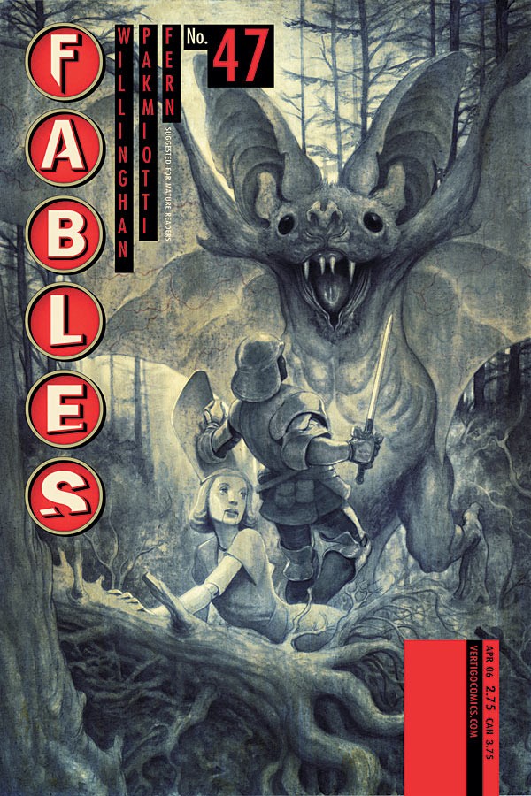 FABLES comic cover 