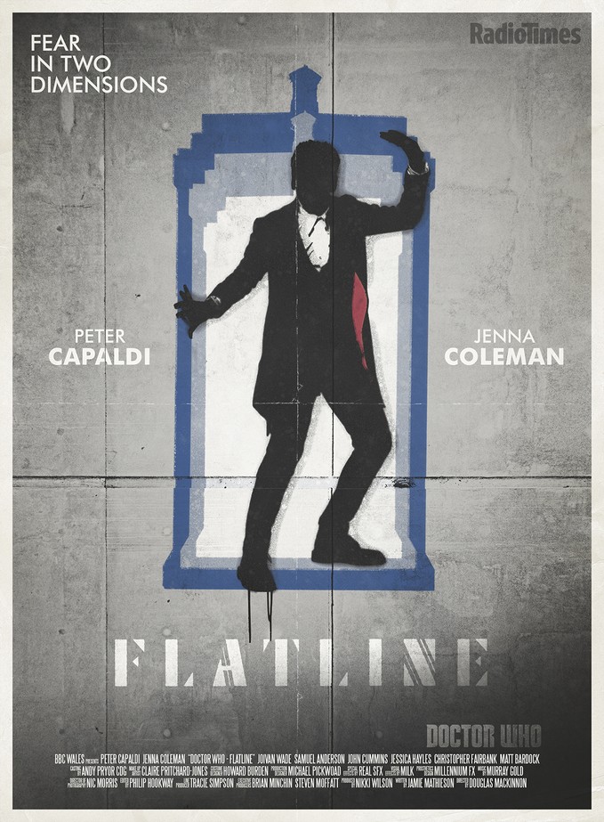 DOCTOR WHO: 'Flatline' Radio Times poster 