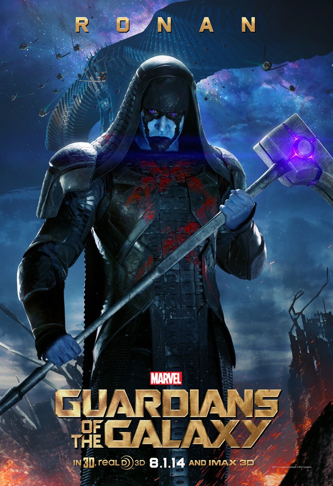 The GUARDIANS OF THE GALAXY Villains Get Their Own Posters!!