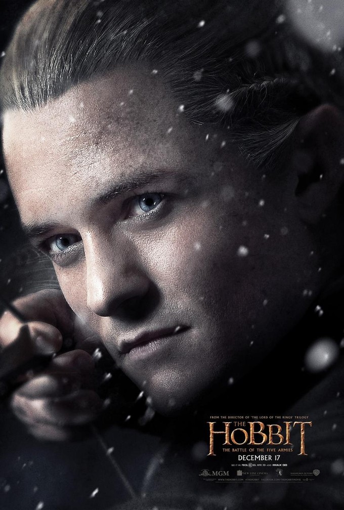 Orlando Bloom as Legolas in THE HOBBIT: THE BATTLE OF THE FIVE ARMIES 