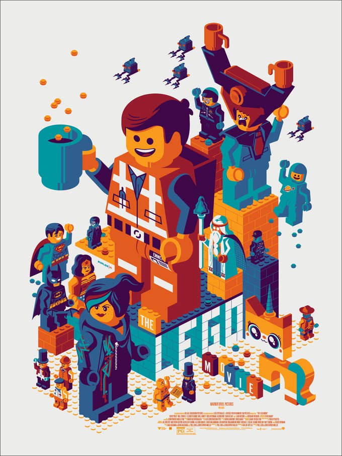 THE LEGO MOVIE poster (Mondo)