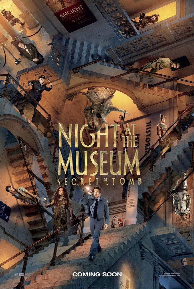 NIGHT AT THE MUSEUM: SECRET OF THE TOMB poster 