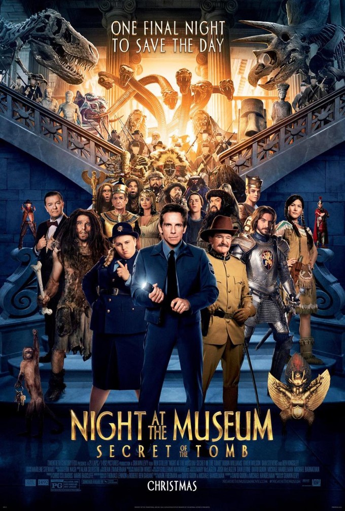 NIGHT AT THE MNUSEUM: SECRET OF THE TOMB poster 
