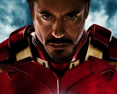 RDJ IRON MAN promo art