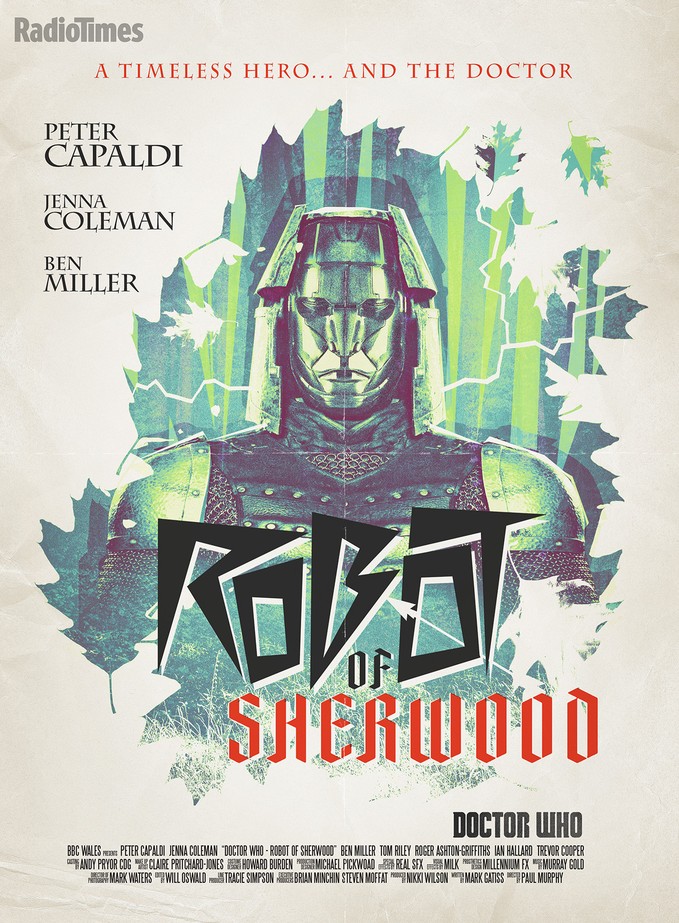 DOCTOR WHO: Robot of Sherwood poster via Radio Times 