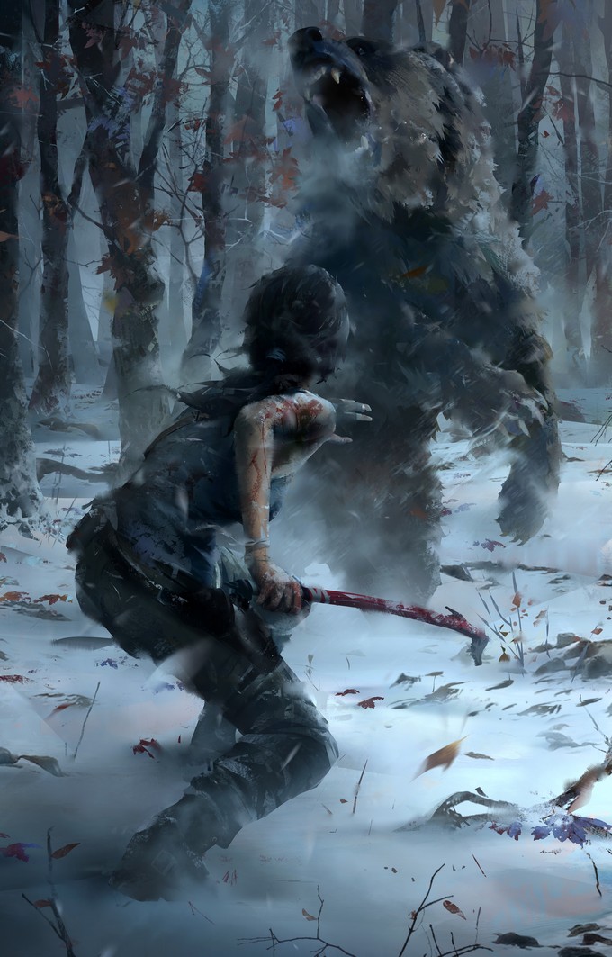 RISE OF THE TOMB RAIDER concept art 