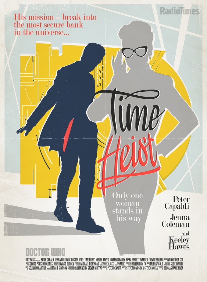 DOCTOR WHO: 'Time Heist' Radio Times poster 
