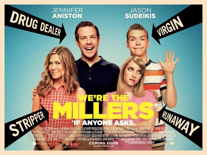 WE'RE THE MILLERS poster
