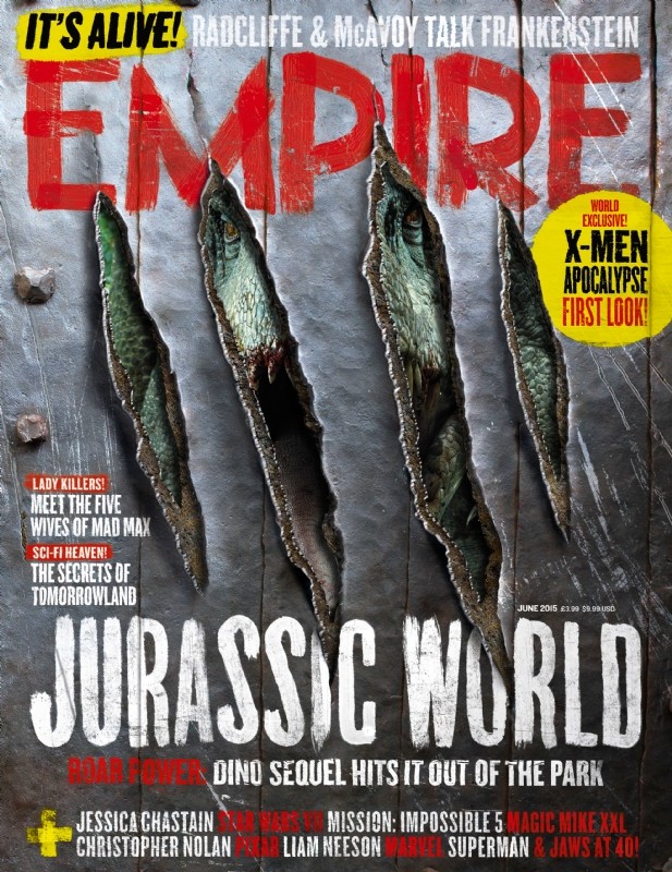 Empire JURASSIC WORLD cover 