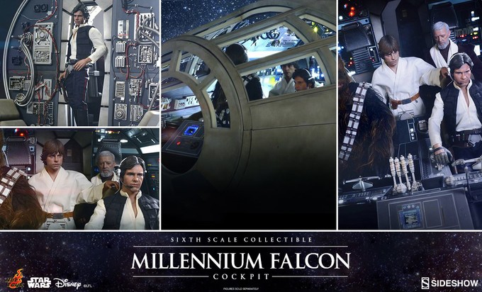 hot toys millennium falcon cockpit