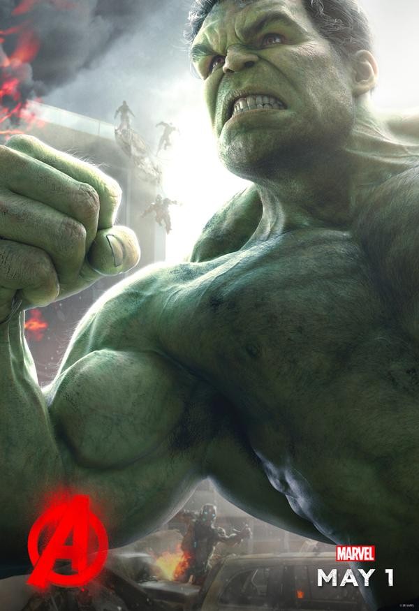 AGE OF ULTRON Hulk character poster 