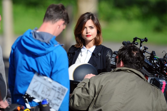 DOCTOR WHO S9 filming 