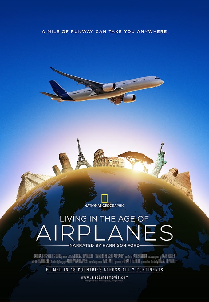LIVING IN THE AGE OF AIRPLANES poster 