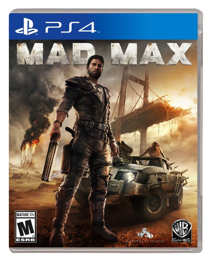 MAD MAX video game cover 