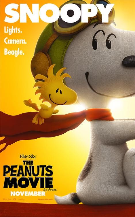 PEANUTS MOVIE character poster - Snoopy 