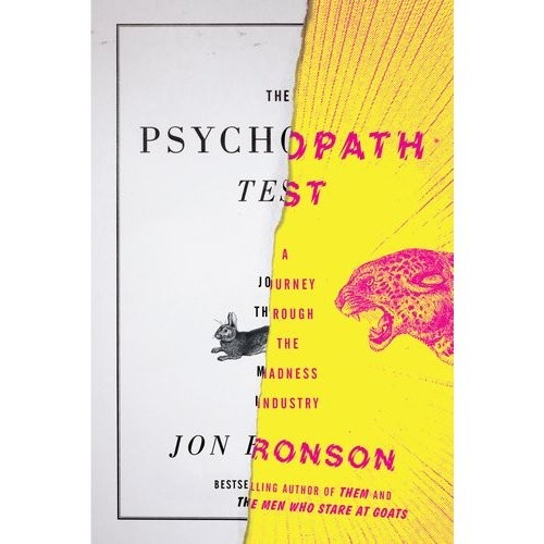 PSYCHOPATH TEST book cover 