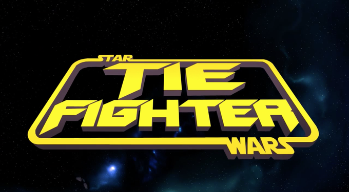 STAR WARS TIE FGHTER logo 