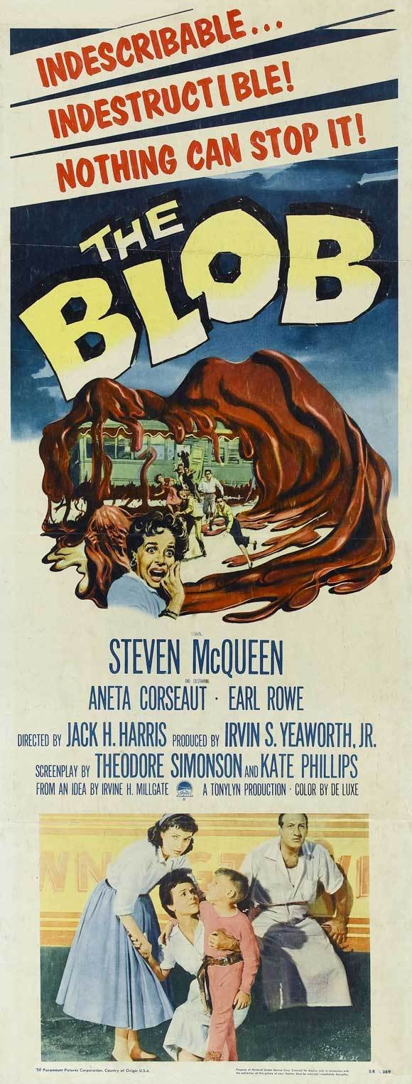 THE BLOB (original) poster 