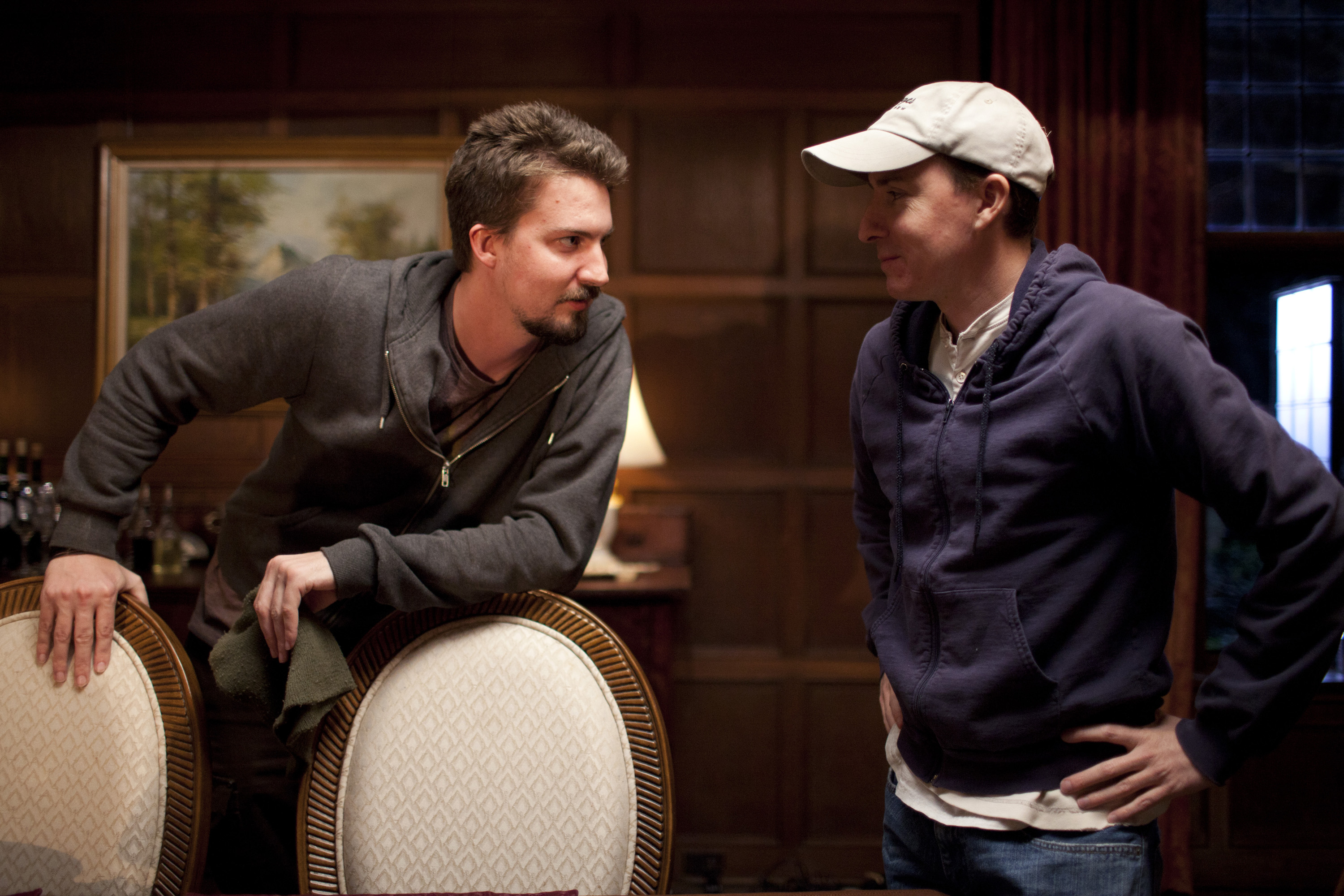 Adam Wingard and Thomas S. Hammock talk design with YOU'RE NEXT! 