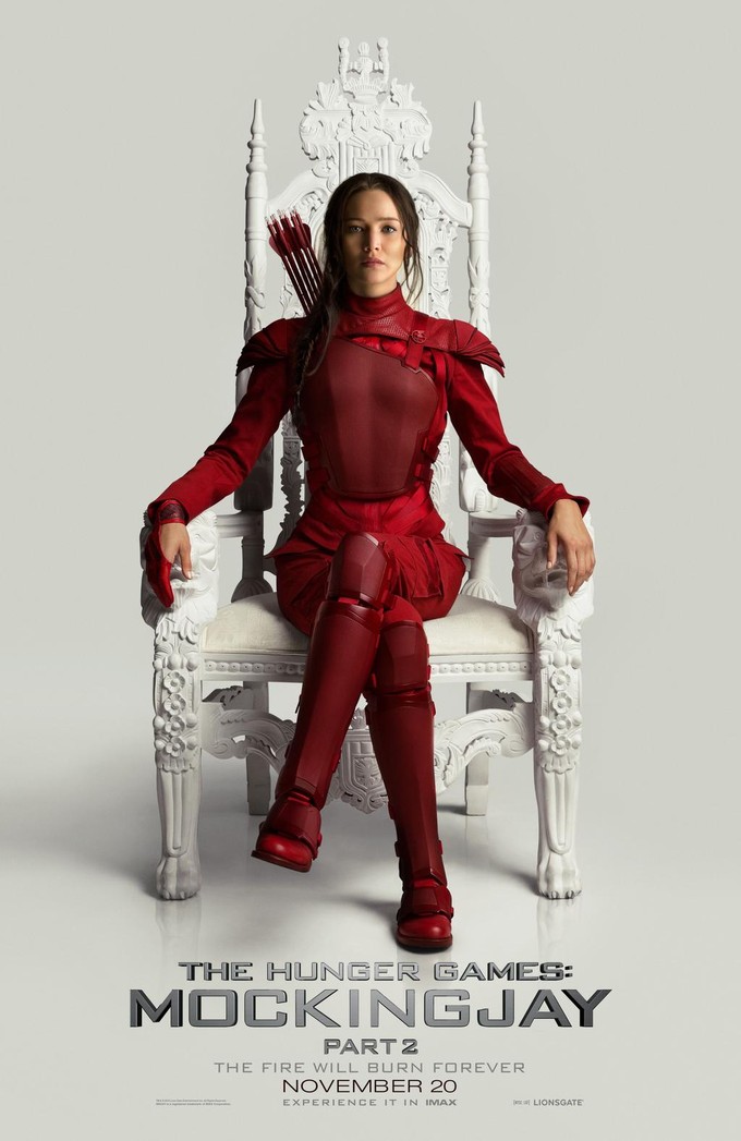 Catching Fire Hunger Games Katniss Porn - Katniss is suited and quivered up in this HUNGER GAMES: MOCKINGJAY - PART 2  poster!