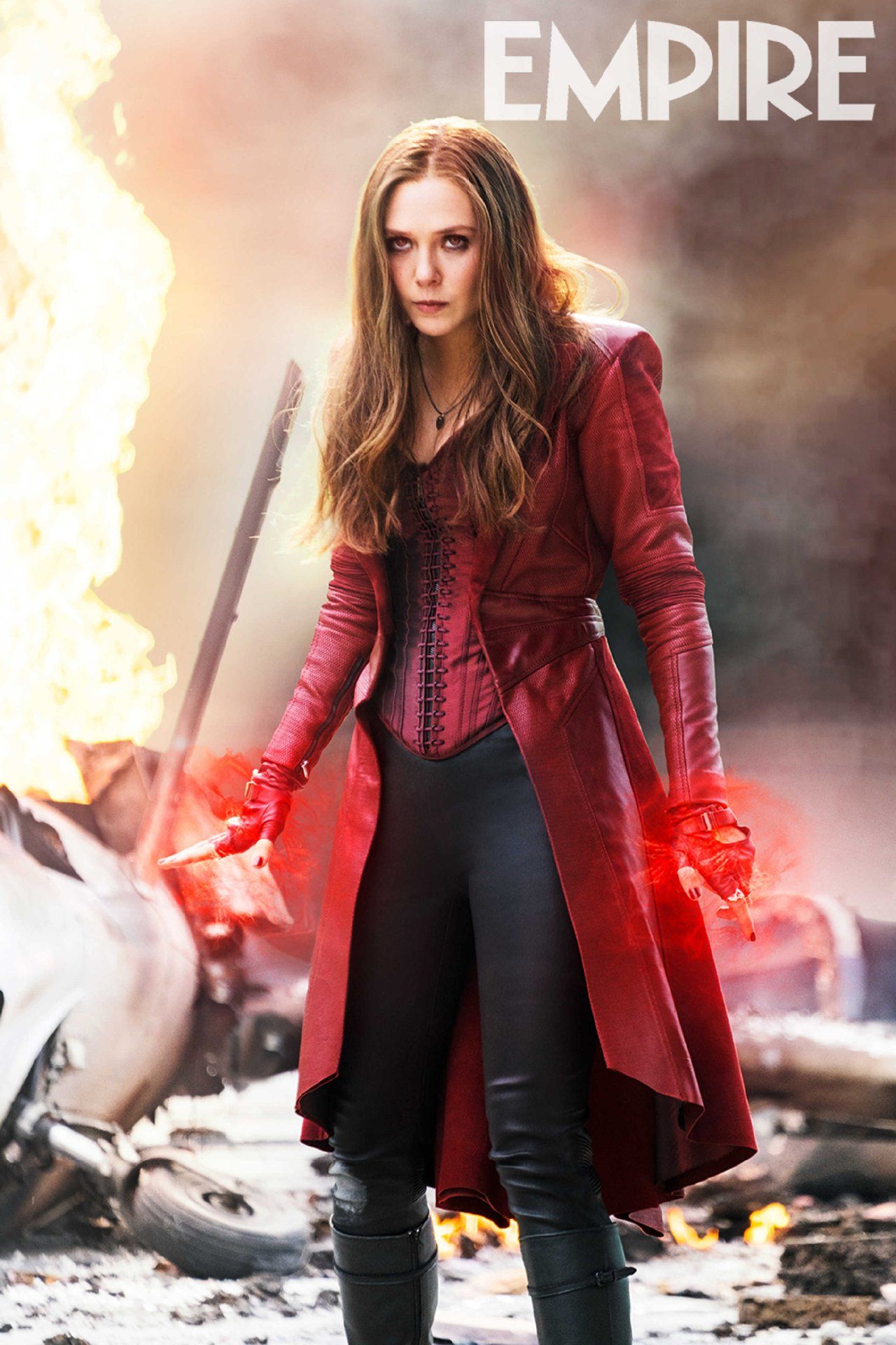 EMPIRE's Exclusive CIVIL WAR still of Scarlet Witch