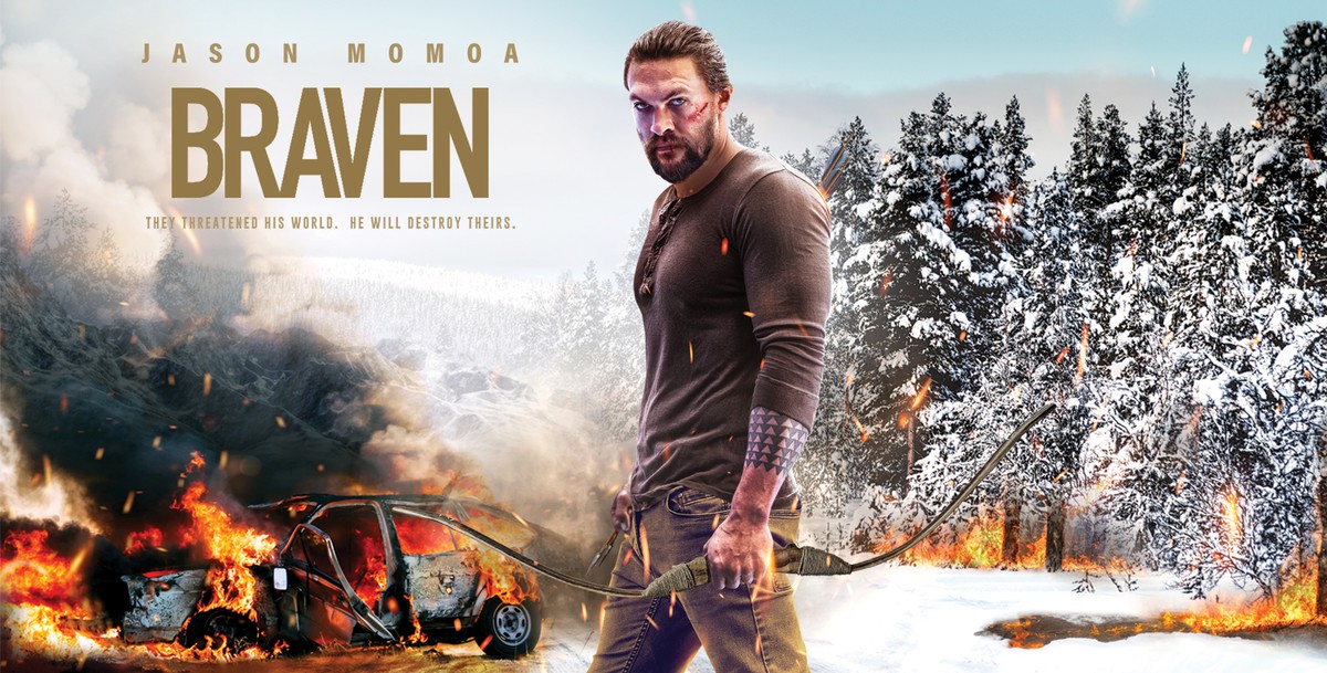 Trailer for Jason Momoa's new film "BRAVEN"