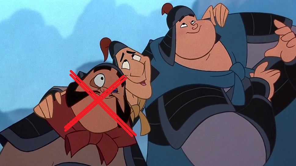 Ling and Chien Po Added to MULAN, But No Yao...Yet